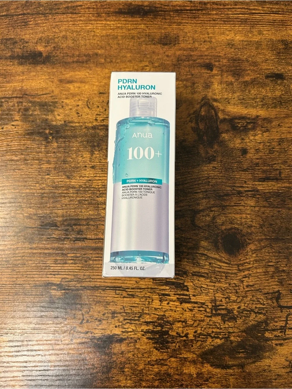 Anua PDRN 100 Hyaluronic Acid Booster Toner 250ml Korean Skincare